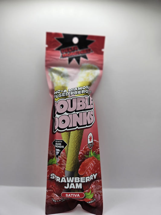 Double Doinks Pre roll Strawberry Jam 3gr